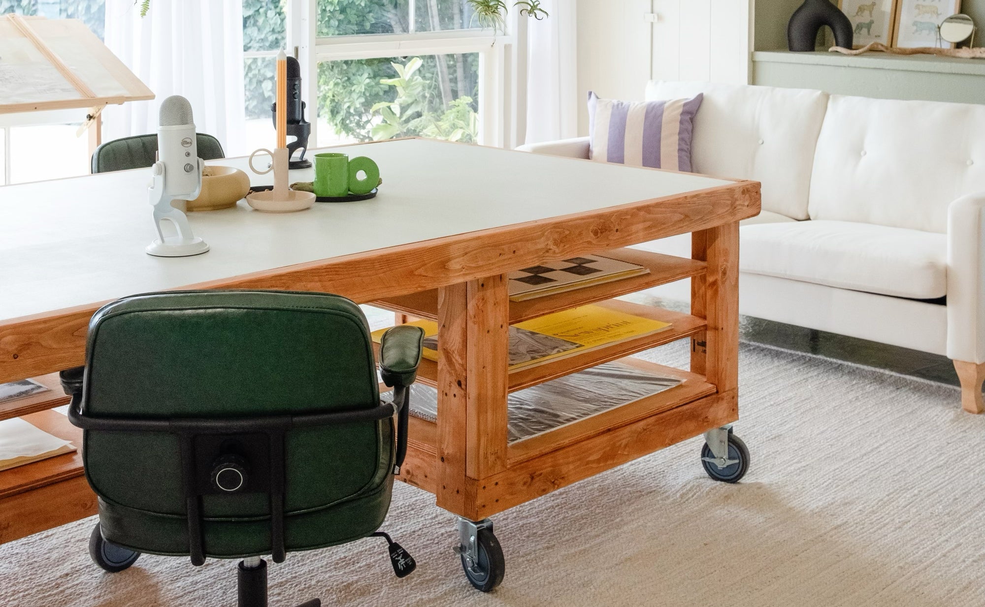 DIY Partner Desk