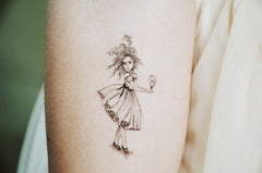 new tattoo: a little girl with big ideas