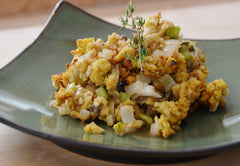 family recipe: stuffing with a vegan twist