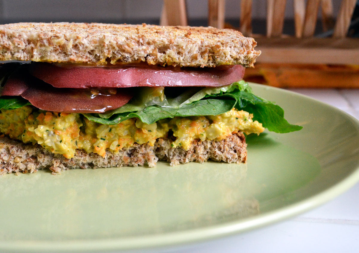 recipe: tempeh "tuna" salad