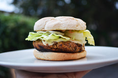 DIY veggie burgers for burger month