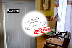mr. kate quickie: goodbye ugly vertical blinds DIY