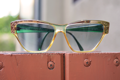 gold and green vintage sunnies for summer