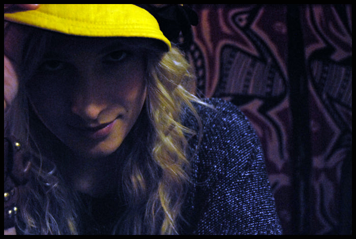 yellow hat