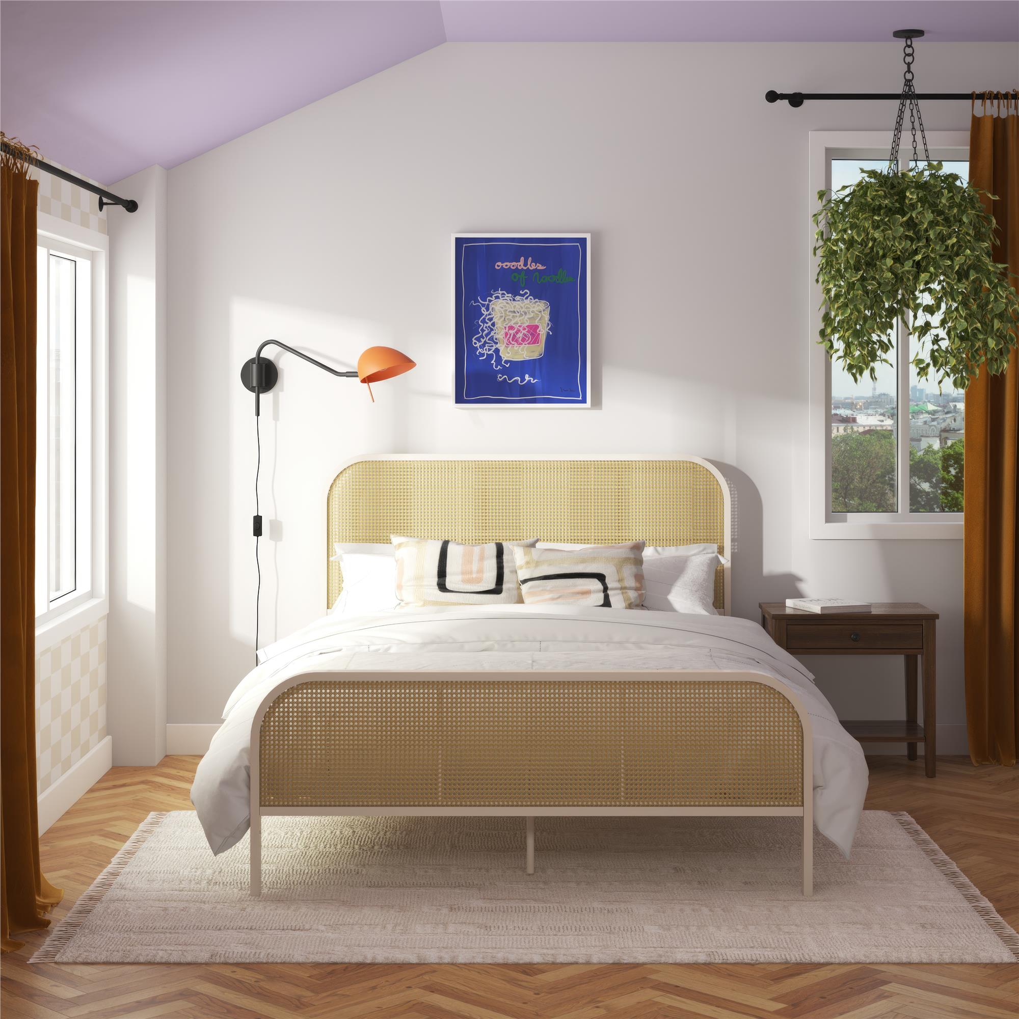 Roxanne Metal and Cane Bed – Mr. Kate