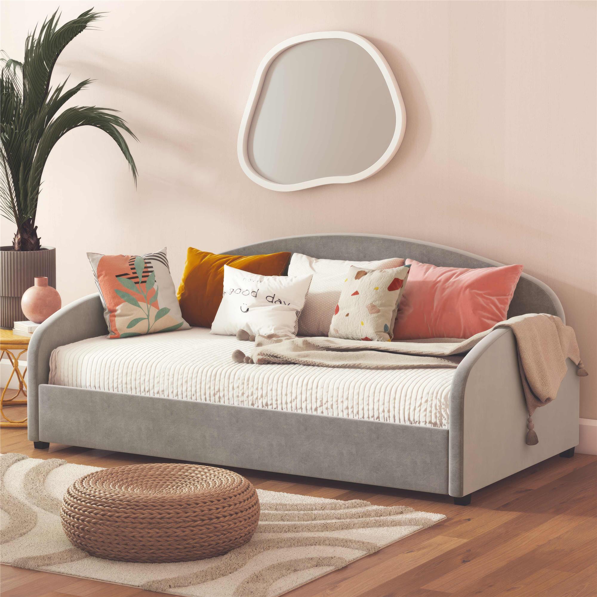 Moon Upholstered Daybed Frame Twin Mr. Kate