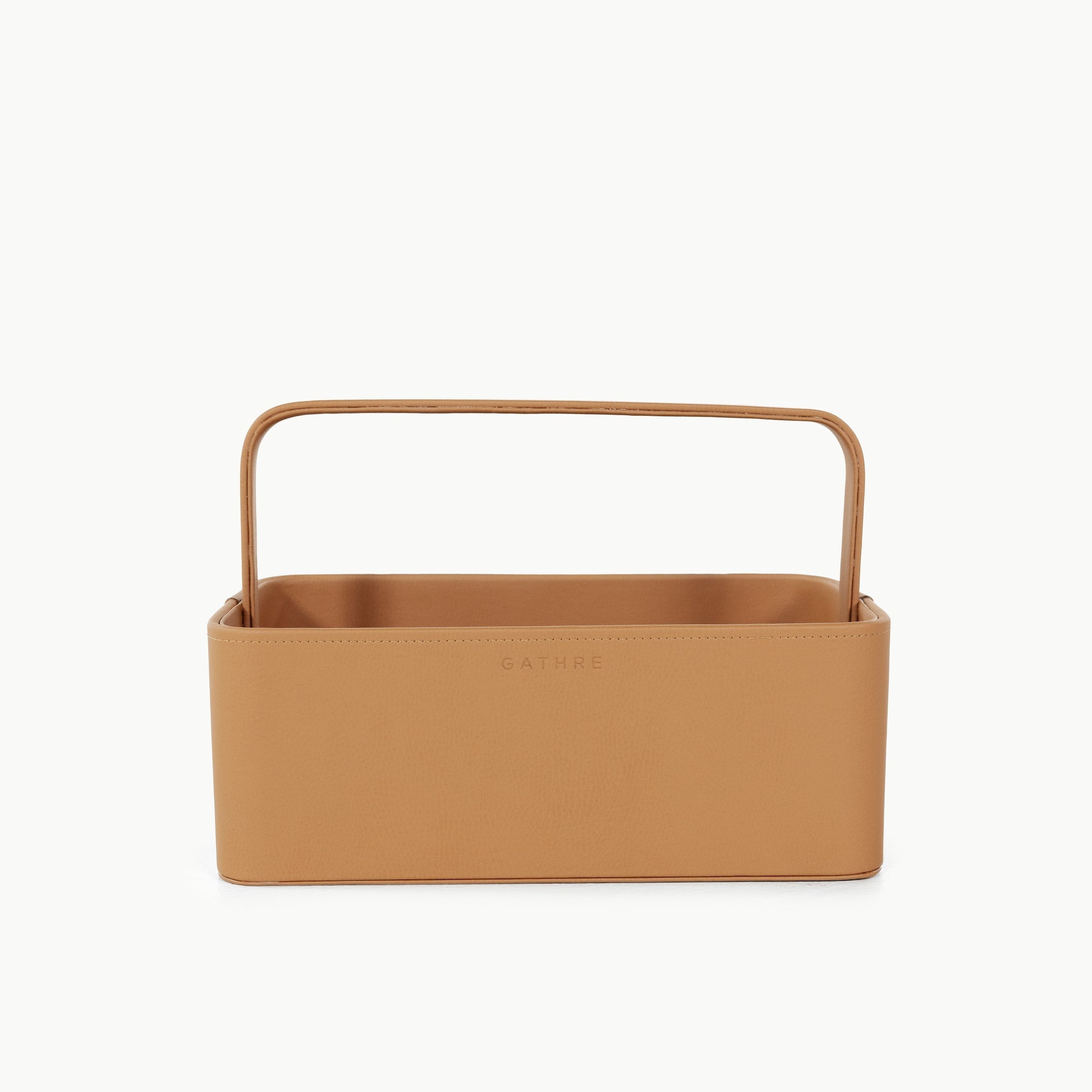 Small Vegan Leather Caddy