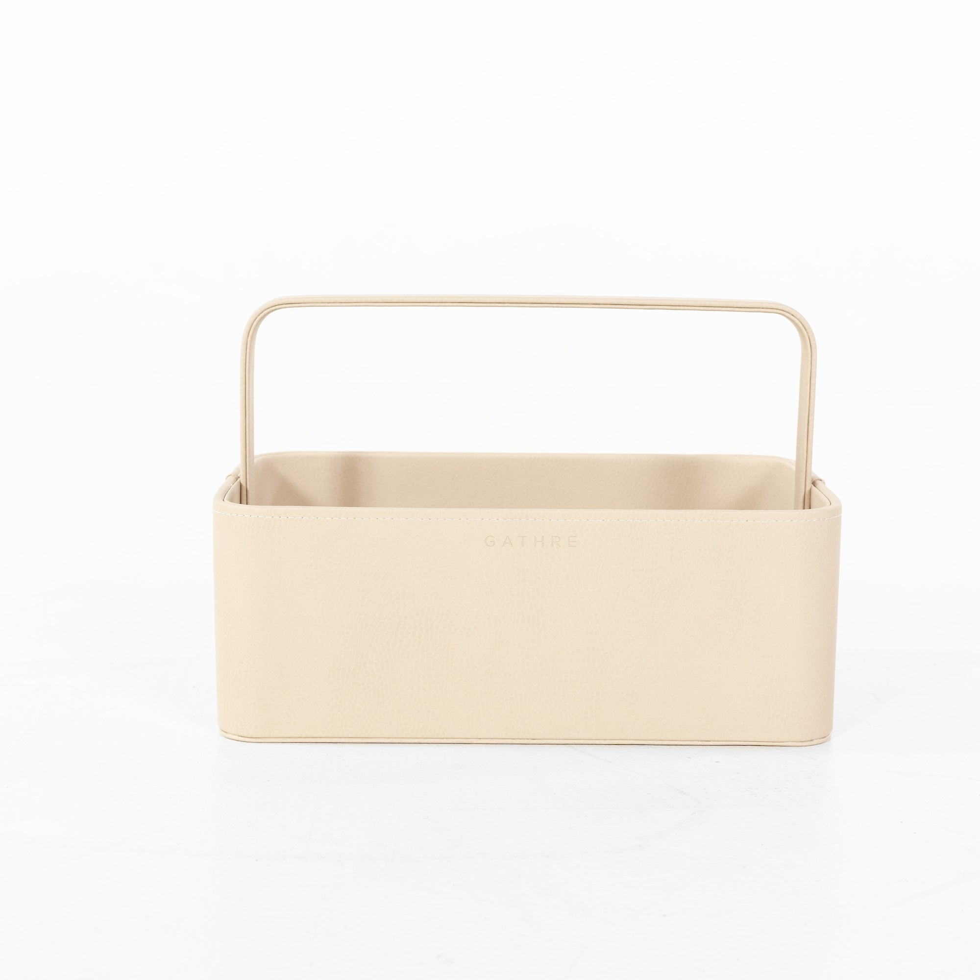 Small Vegan Leather Caddy