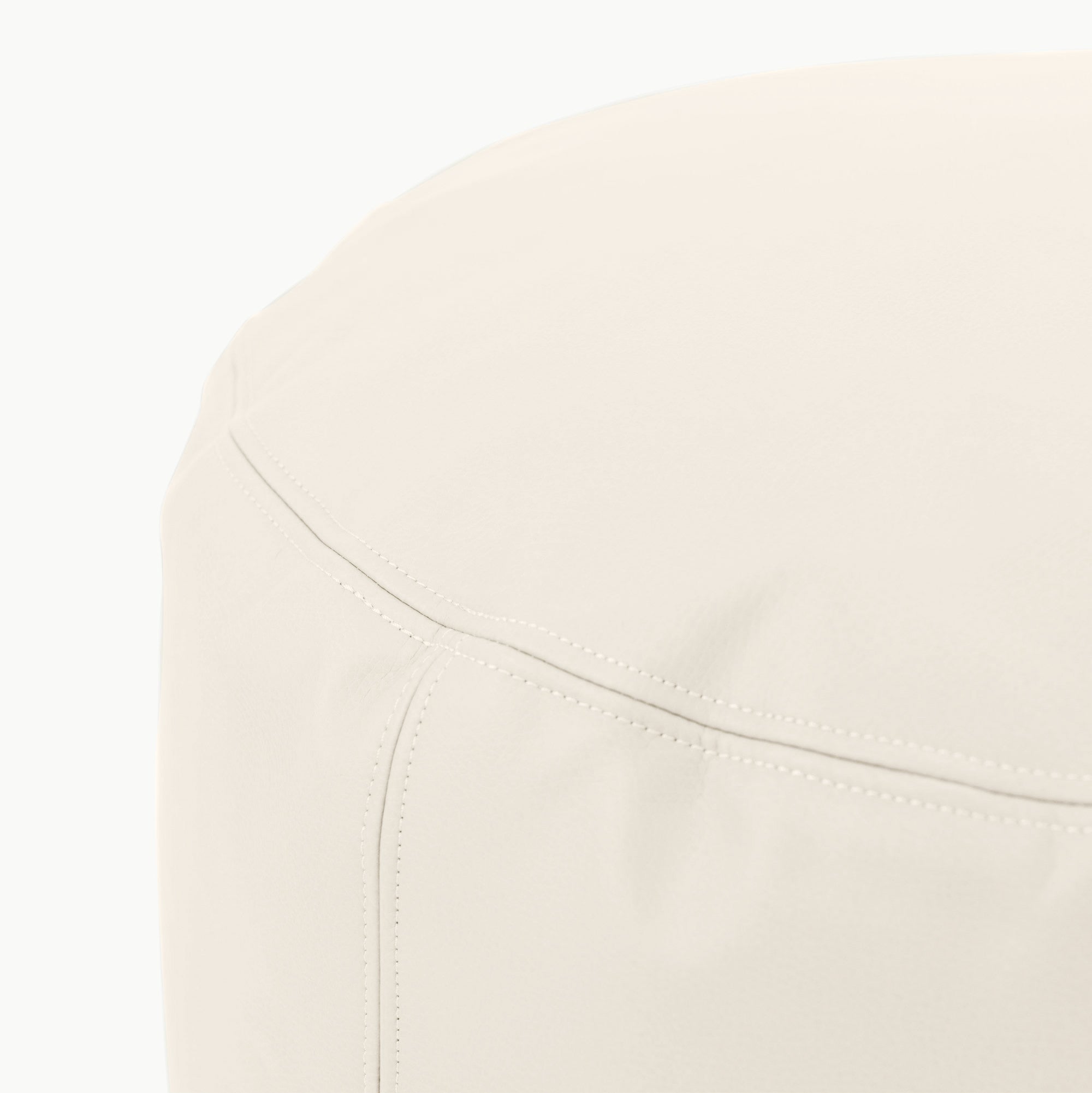 Vegan Leather Non-Toxic Pouf