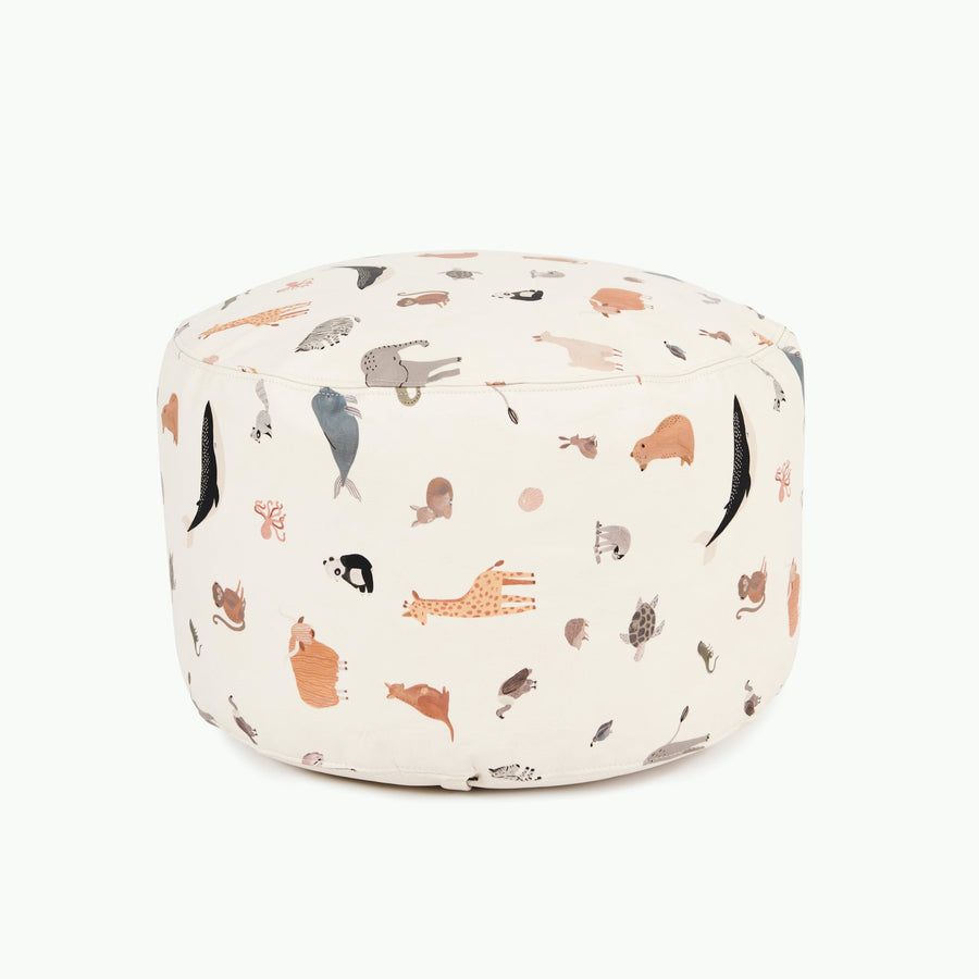 Vegan Leather Non-Toxic Pouf