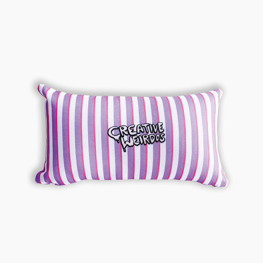 Creative Weirdos Striped Premium Pillow