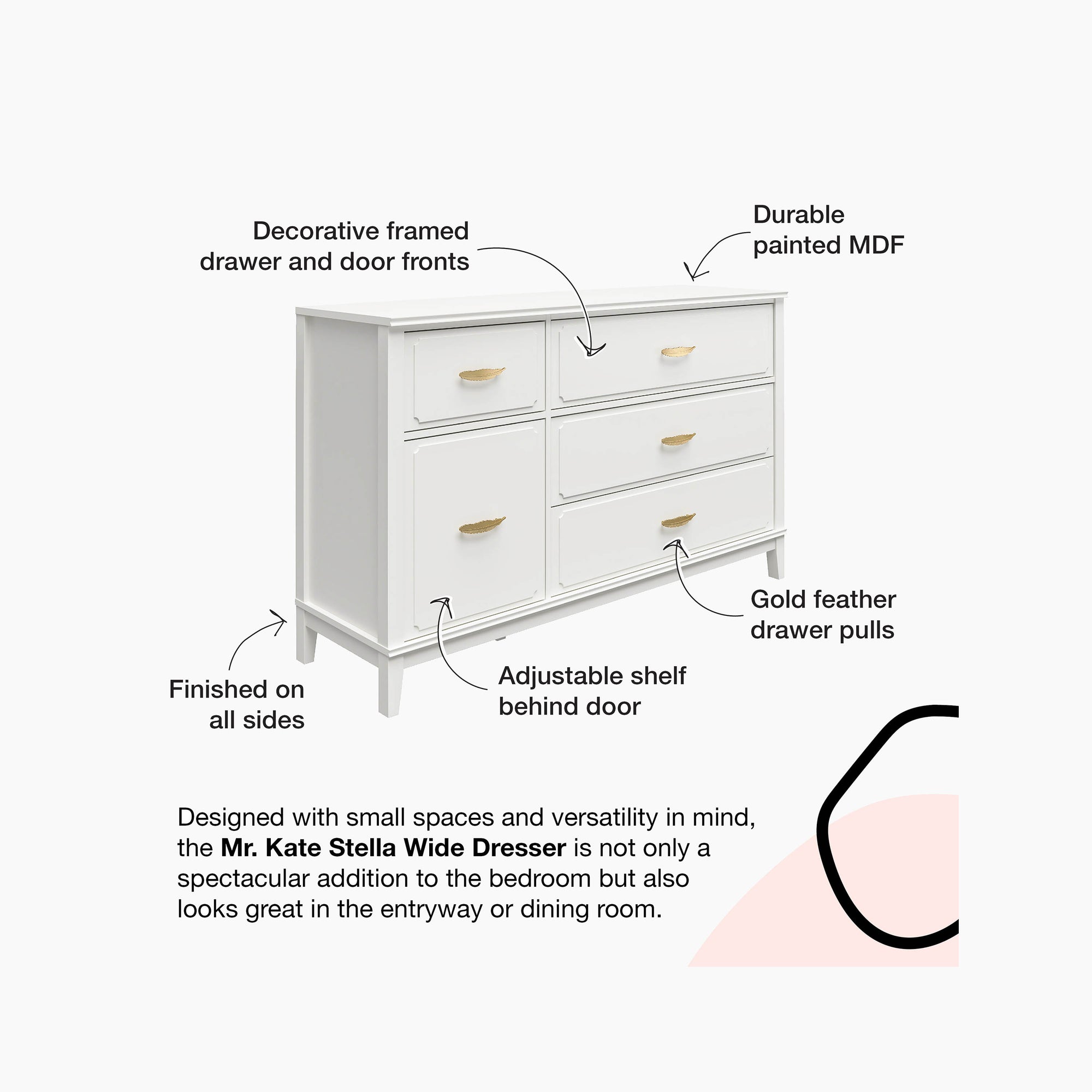 Stella Wide Dresser