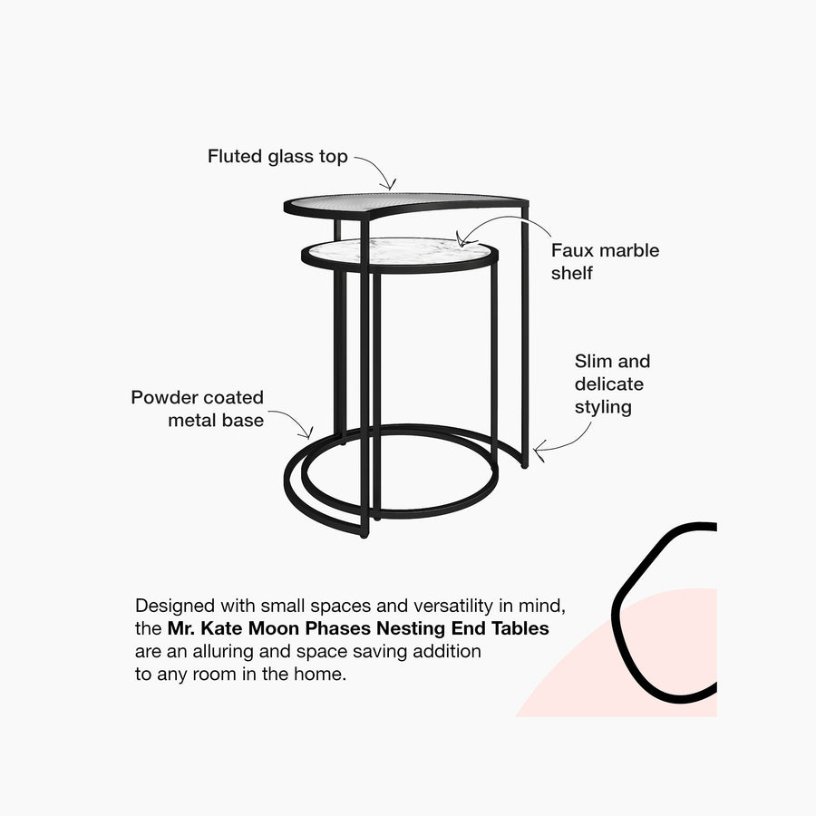 Moon Phases Nesting End Tables – Mr. Kate