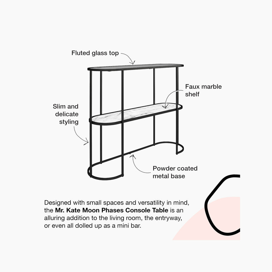 Moon Phases Console Table