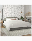 Moon Upholstered Bed