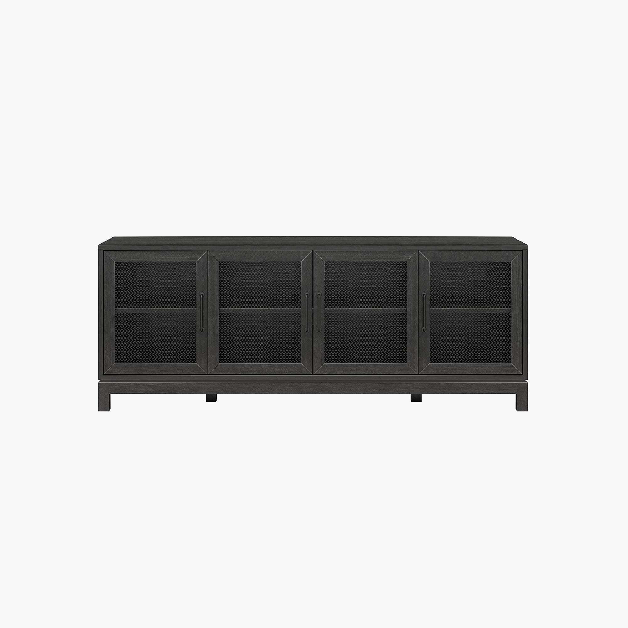 Mr. Kate  Tess TV Stand for TVs up to 65&quot; - Black Oak