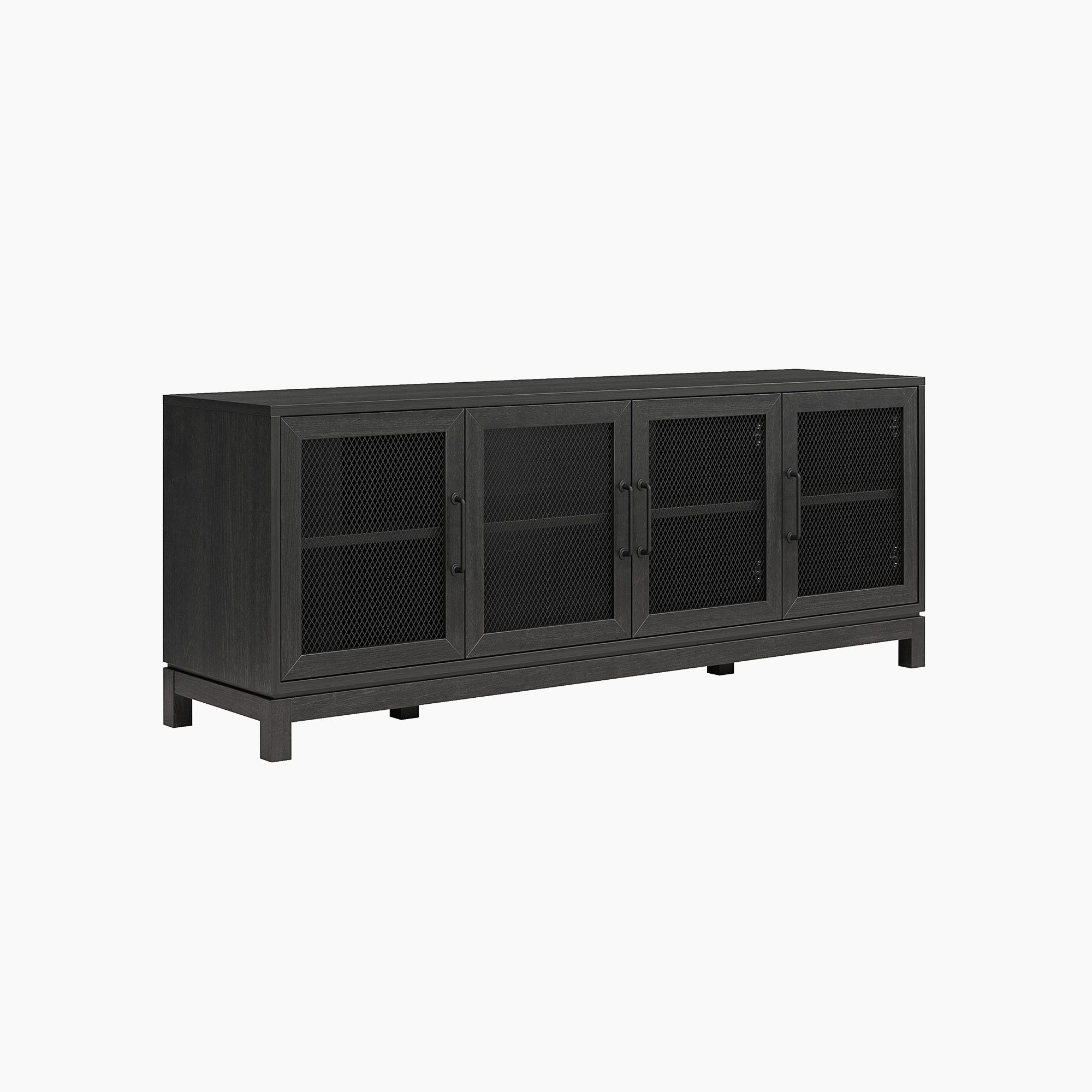 Mr. Kate  Tess TV Stand for TVs up to 65&quot; - Black OakMr. Kate  Tess TV Stand for TVs up to 65&quot; - Black Oak