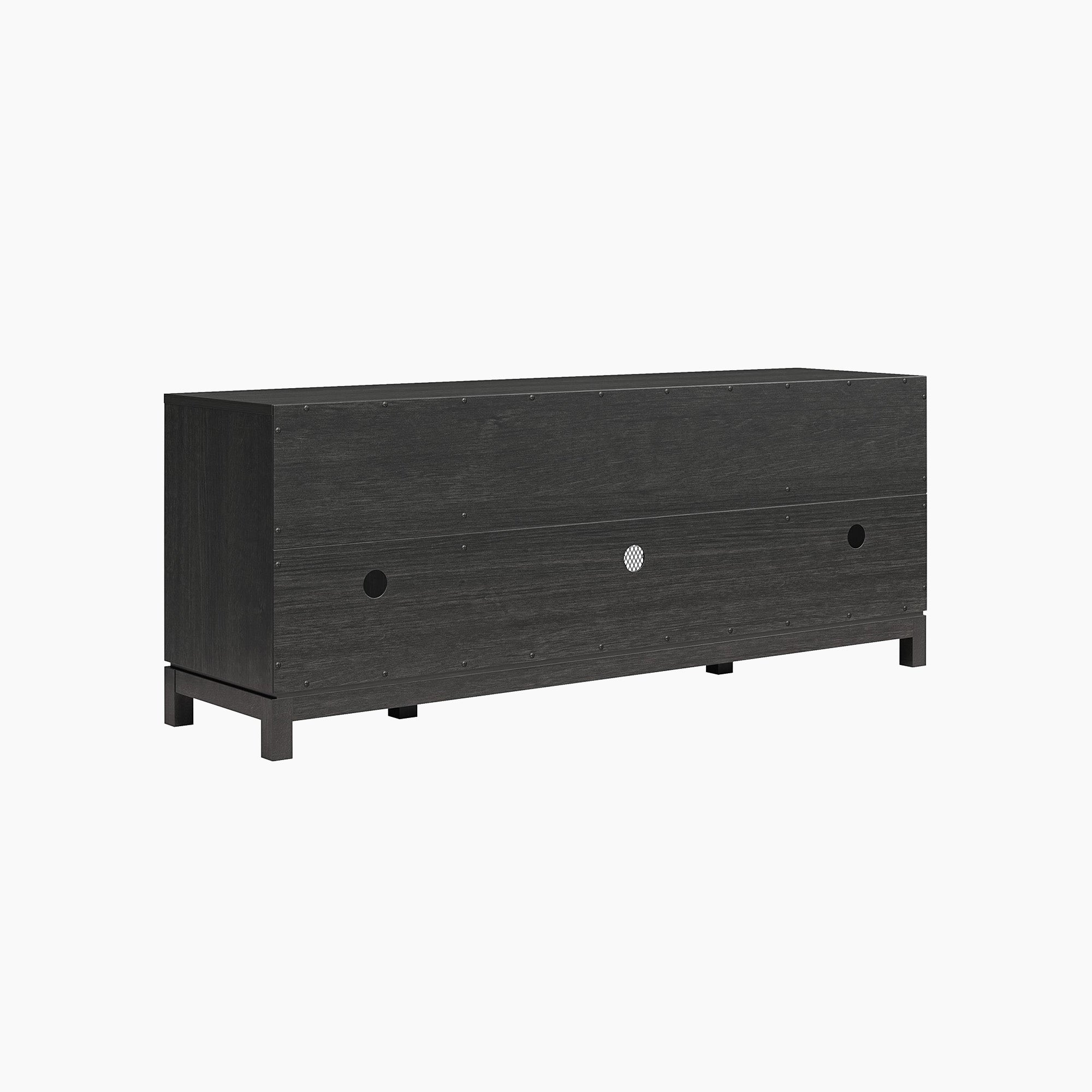Mr. Kate  Tess TV Stand for TVs up to 65&quot; - Black Oak