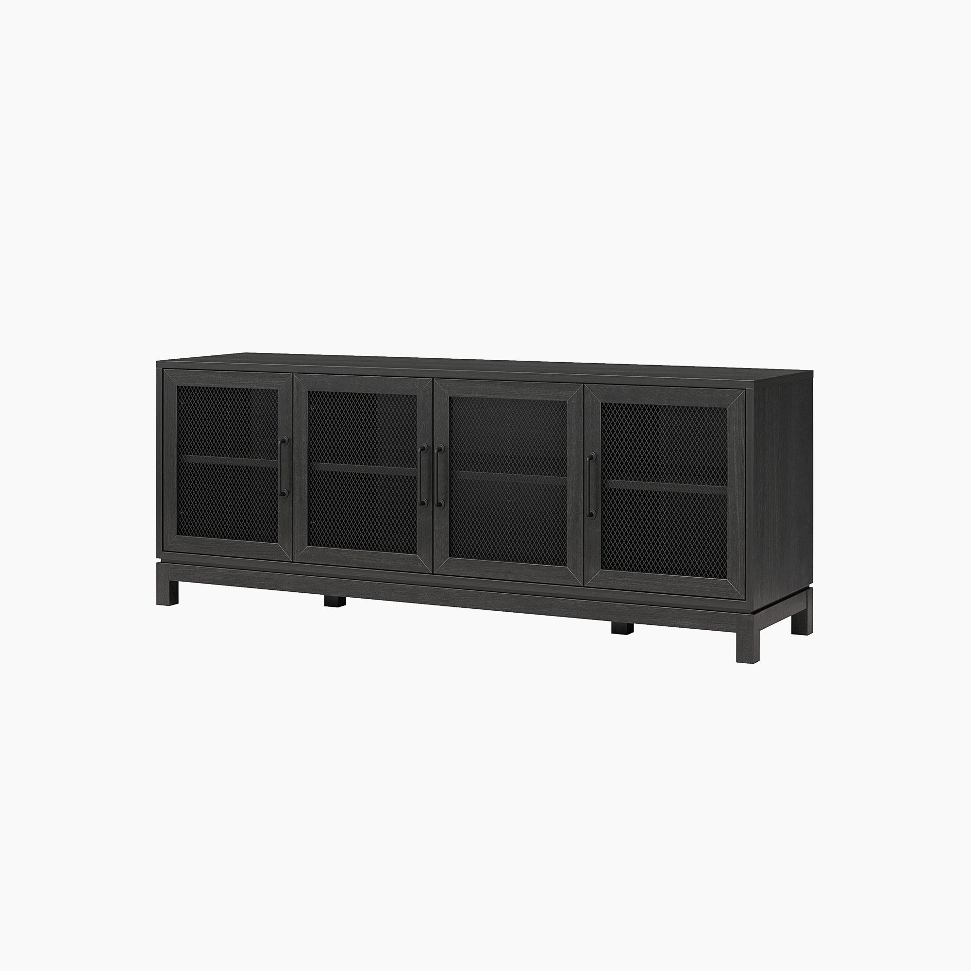 Mr. Kate  Tess TV Stand for TVs up to 65&quot; - Black Oak