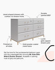 Effie 6-Drawer Dresser