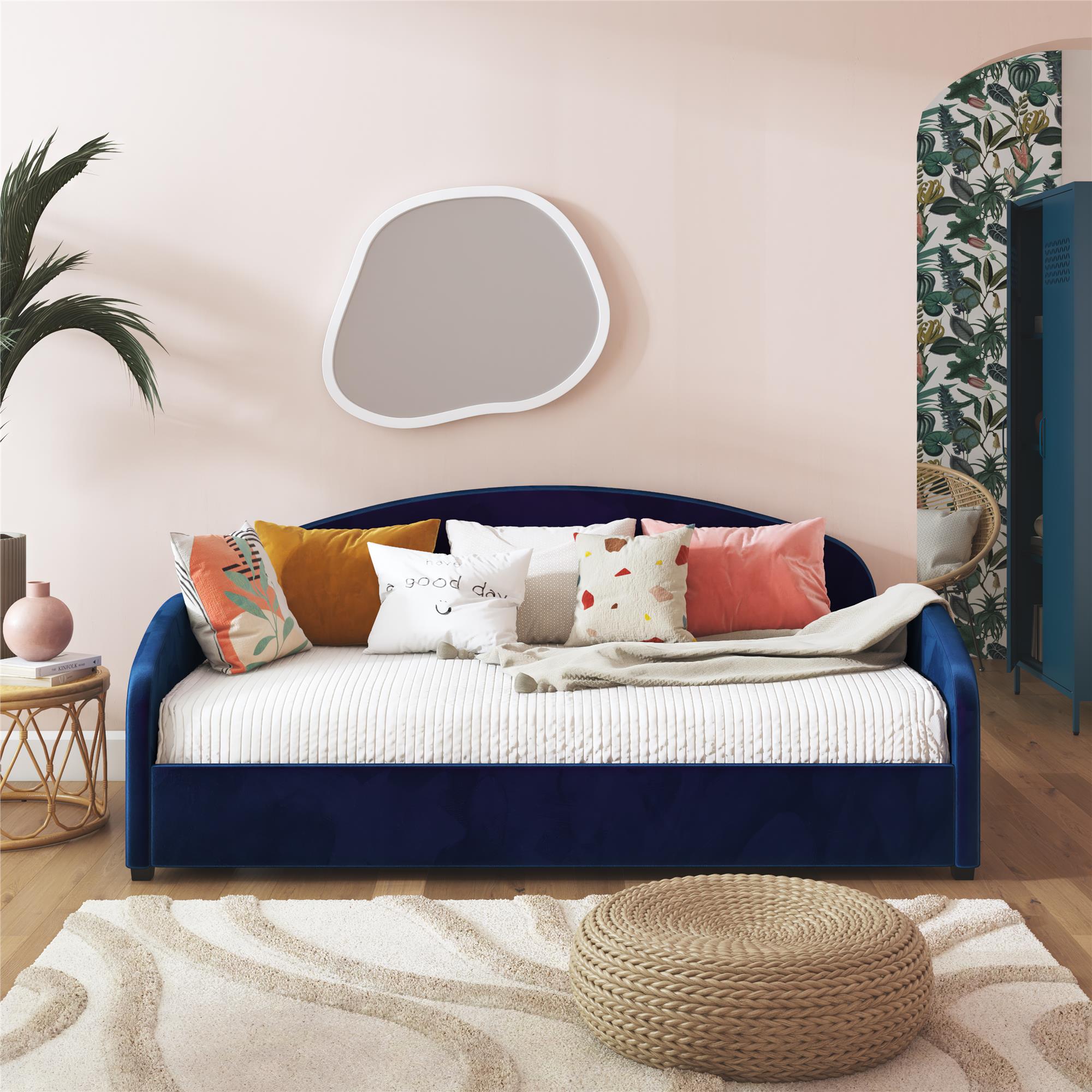 Moon Upholstered Daybed Frame Twin Mr. Kate