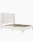Tess Upholstered Wingback Bed