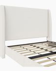 Tess Upholstered Wingback Bed