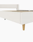 Tess Upholstered Wingback Bed
