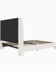 Tess Upholstered Wingback Bed