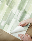Mr. Kate Watercolor Glass Peel & Stick Wallpaper