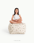 Vegan Leather Non-Toxic Pouf