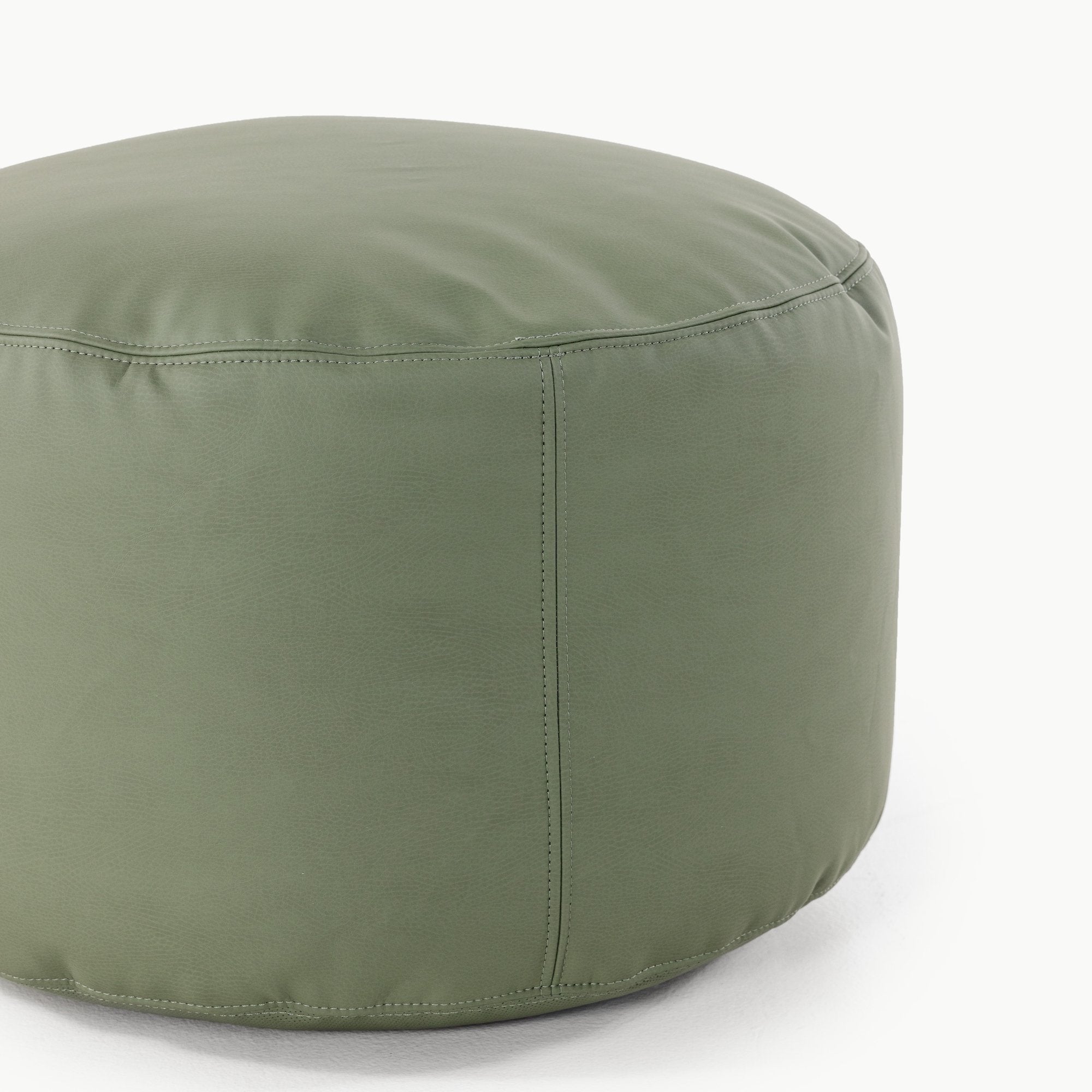 Vegan Leather Non-Toxic Pouf