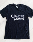 Short-Sleeve Creative Weirdos Logo Unisex T-Shirt