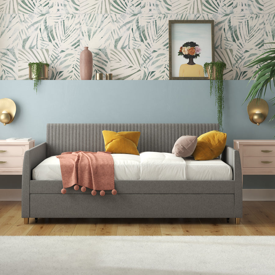 Daphne Upholstered Daybed with Trundle