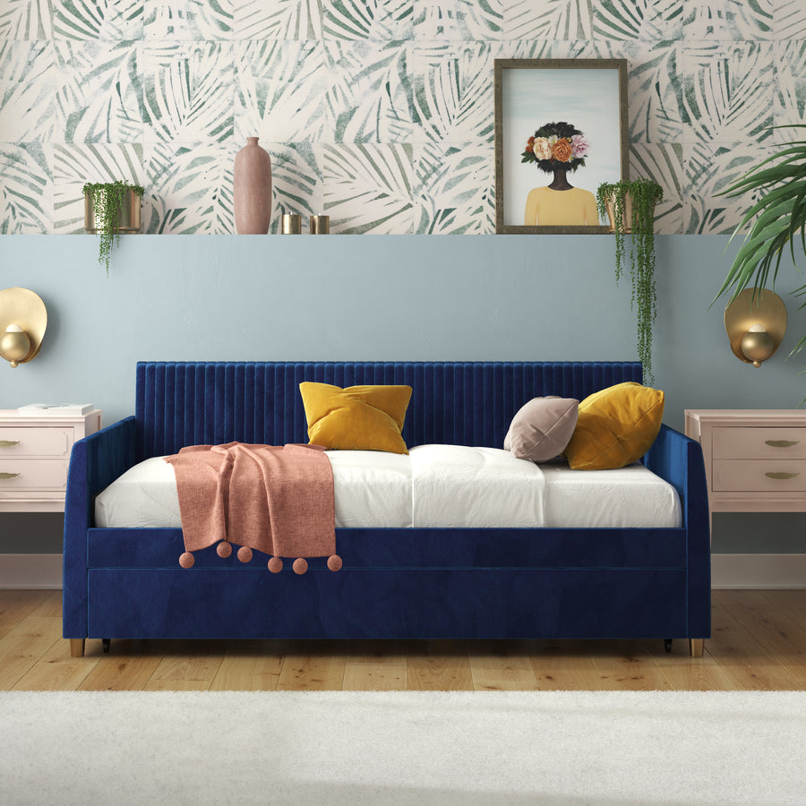 Daphne Upholstered Daybed with Trundle