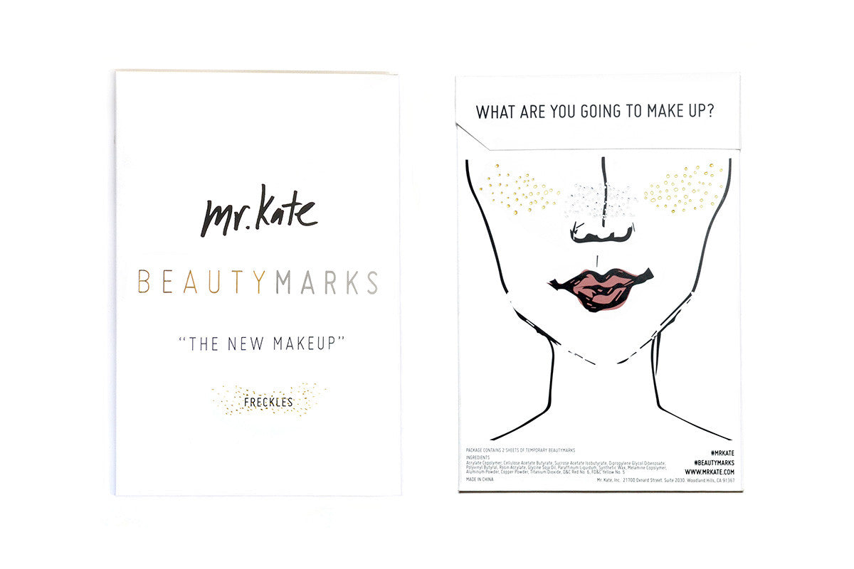 BeautyMarks &quot;The New Makeup&quot; - Freckles