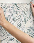 Mr. Kate Cubism Palm Peel & Stick Wallpaper
