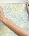 Mr. Kate Succulent Plant Peel & Stick Wallpaper