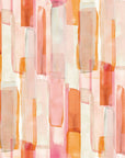 Mr. Kate Watercolor Glass Peel & Stick Wallpaper in Pink