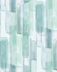 Mr. Kate Watercolor Glass Peel & Stick Wallpaper in Blue