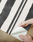 Mr. Kate Winston Watercolor Stripe Peel & Stick Wallpaper Alternative Room Image 13