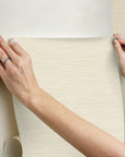 Mr. Kate Stella Grasscloth Peel & Stick Wallpaper Alternative Room Image 15