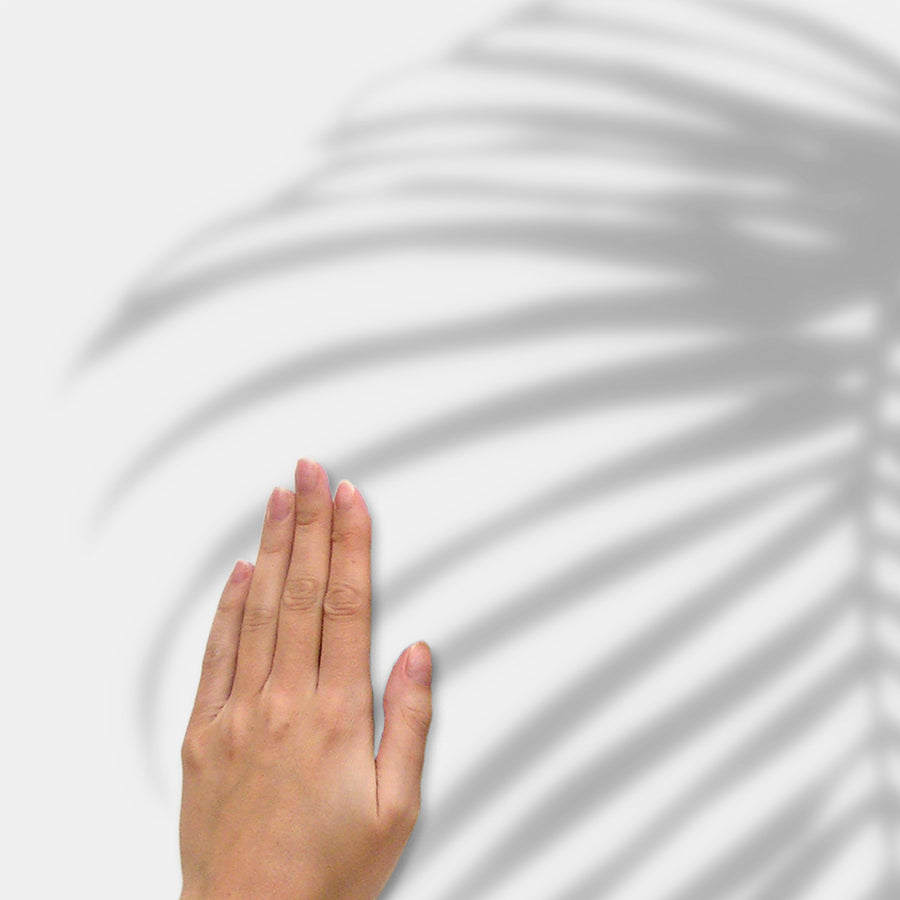 Mr. Kate Tropical Shadow Palm Frond Peel And Stick Wall Decals